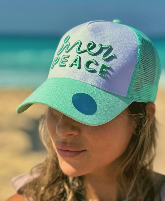 inner peace tiffany white cap