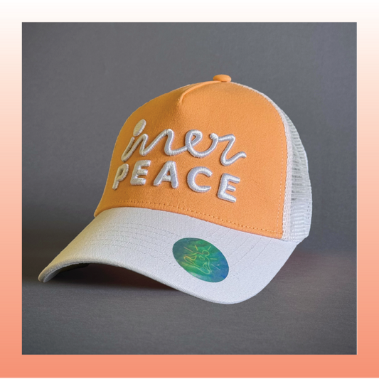 inner peace - peachy white